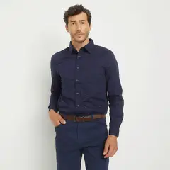 NEWPORT - Camisa Manga Larga Casual Hombre