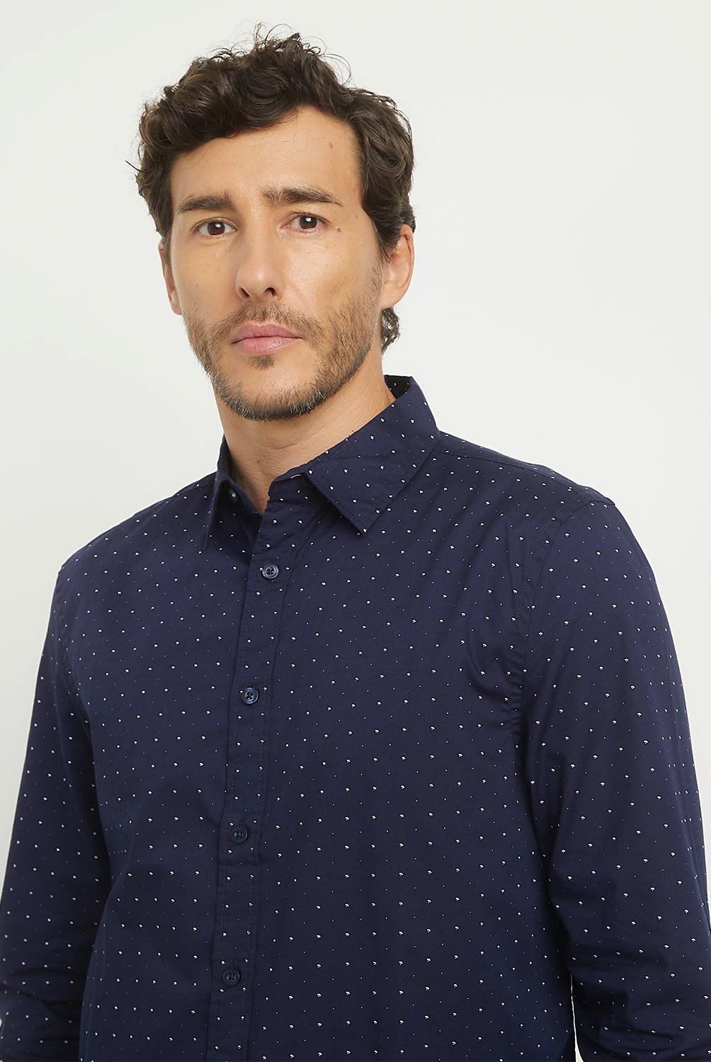 NEWPORT - Camisa Casual Hombre Newport Manga Larga