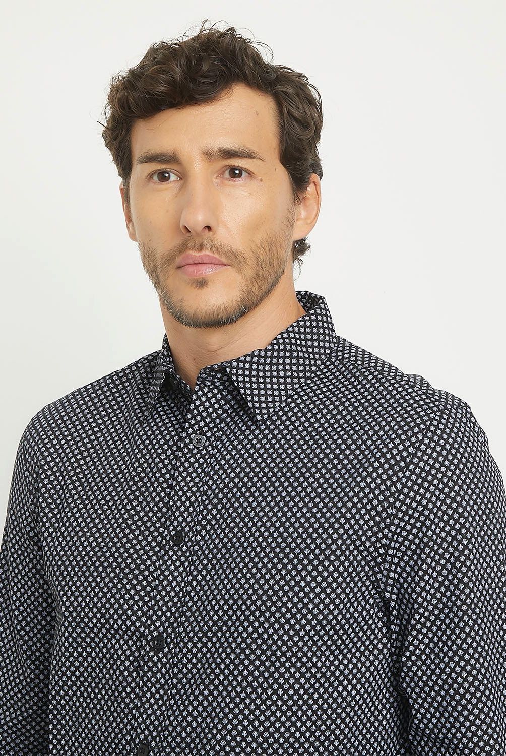 NEWPORT - Camisa Casual Hombre Newport Manga Larga