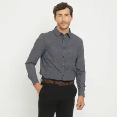 NEWPORT - Camisa Manga Larga Casual Hombre