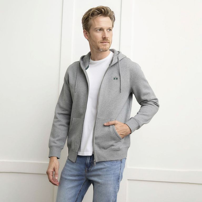 Polerón Full Zipper Hombre