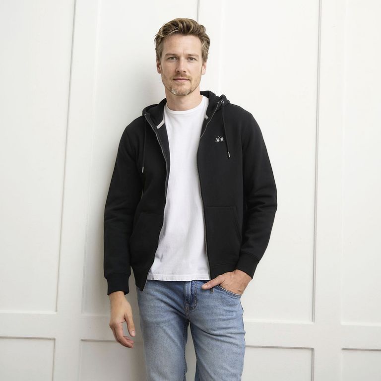 Polerón Full Zipper Hombre