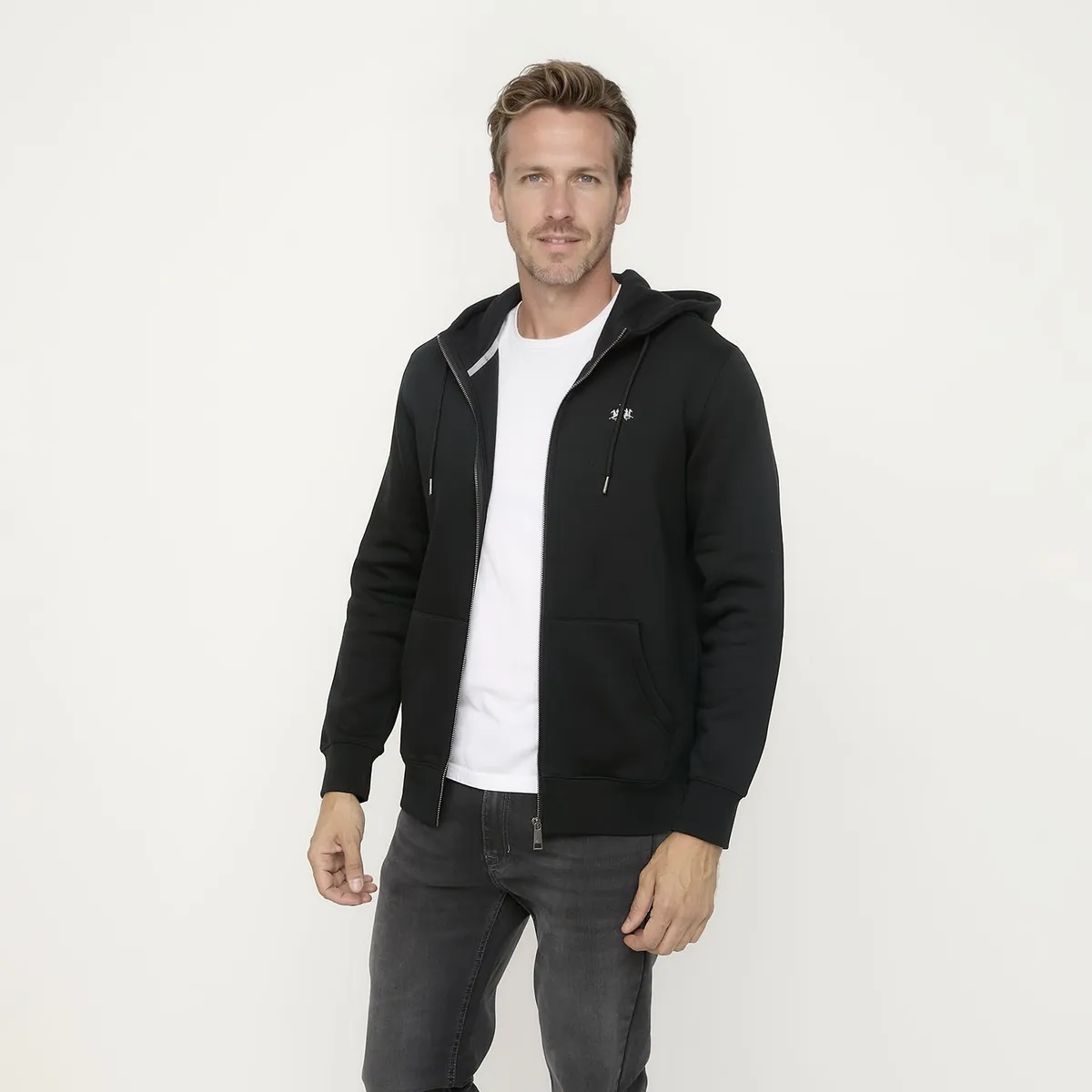 LA MARTINA - Polerón Full Zipper Hombre La Martina