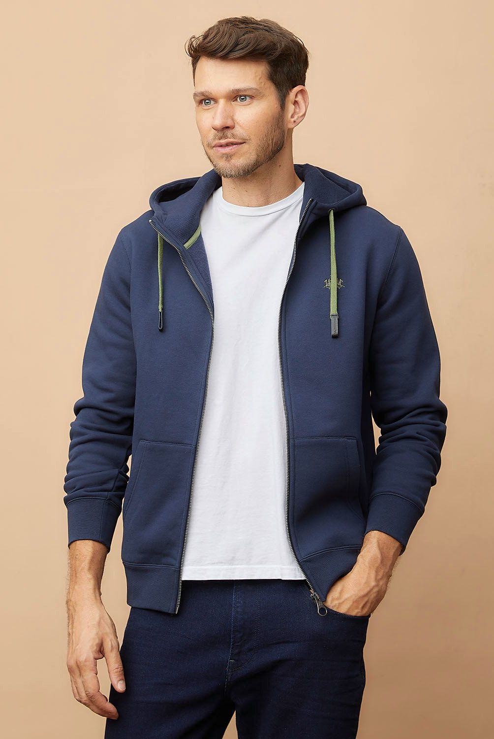 LA MARTINA - Polerón Full Zipper Hombre La Martina