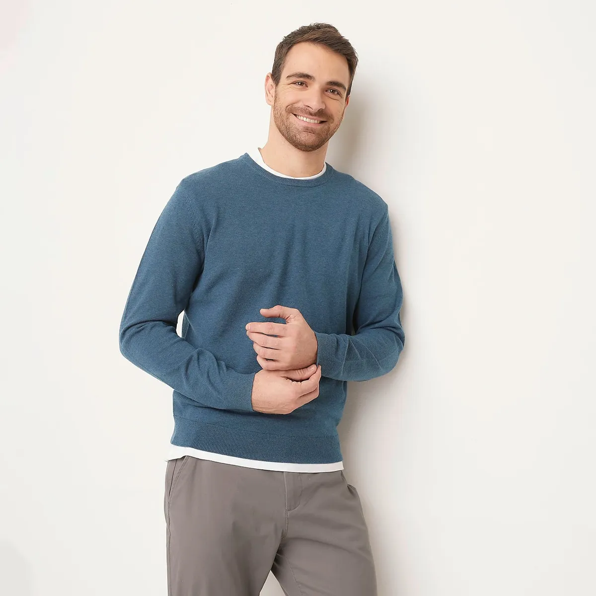 NEWPORT - Sweater Newport Hombre Regular Fit Cuello Redondo