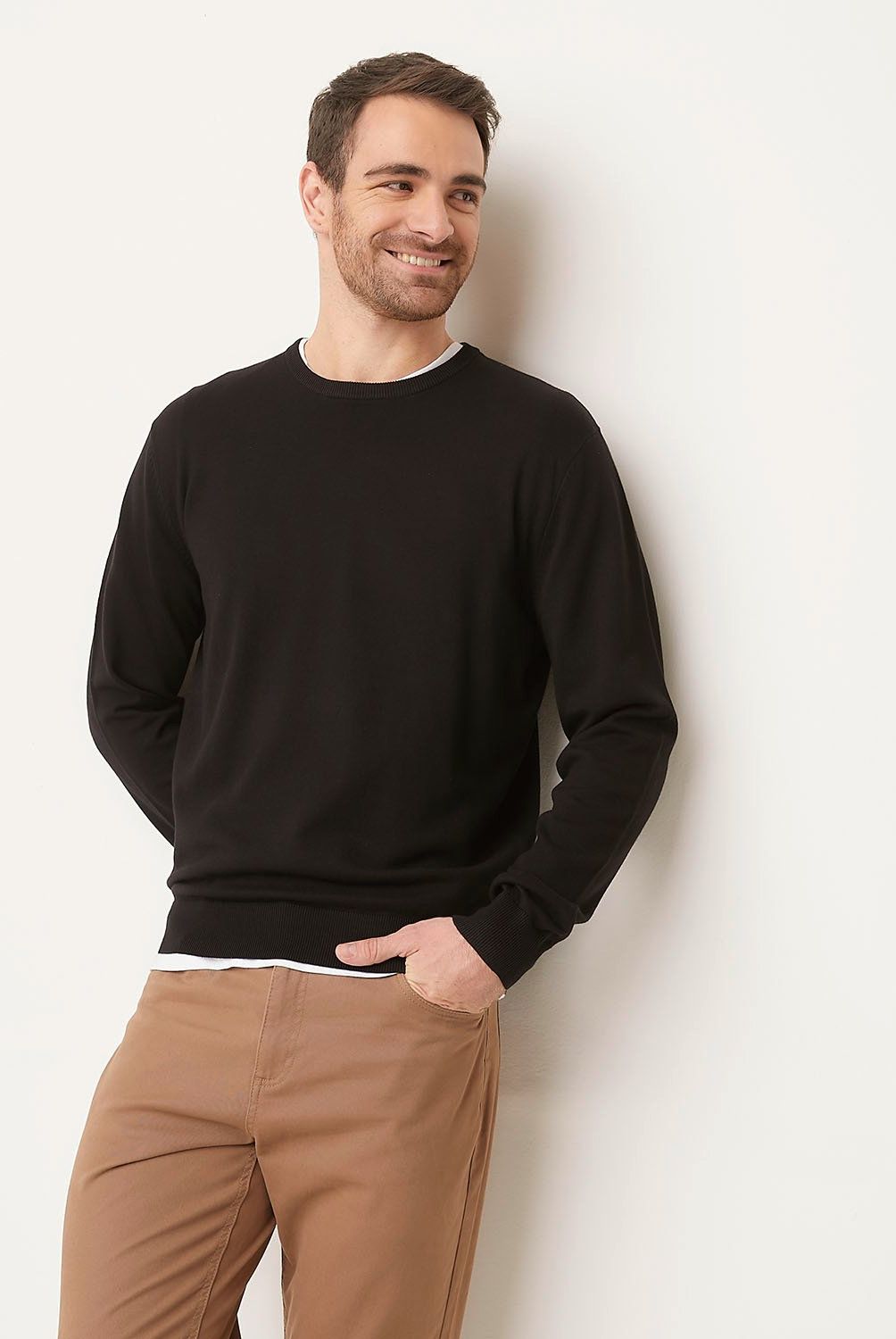 NEWPORT - Sweater Newport Hombre Regular Fit Cuello Redondo