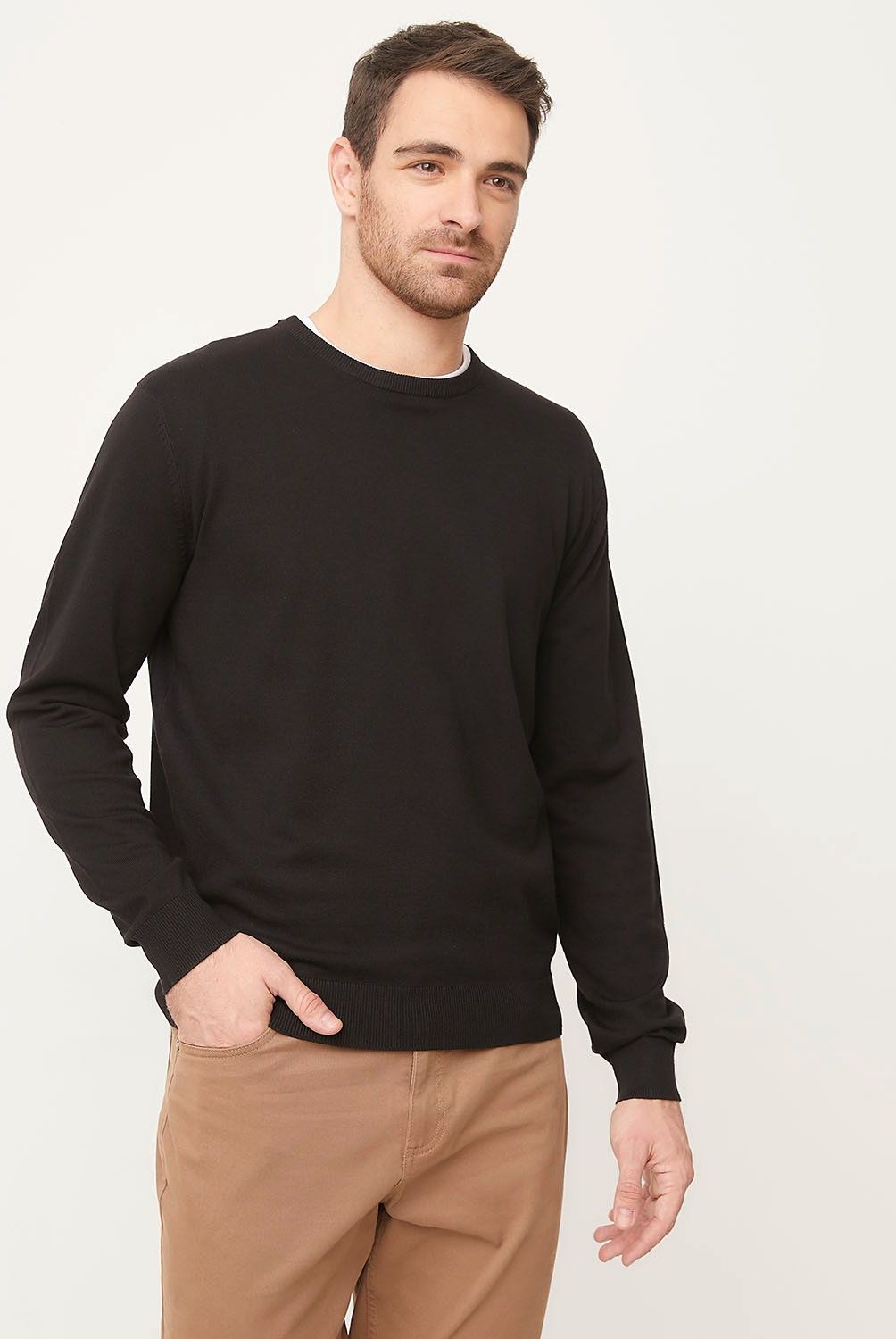 NEWPORT - Sweater Newport Hombre Regular Fit Cuello Redondo