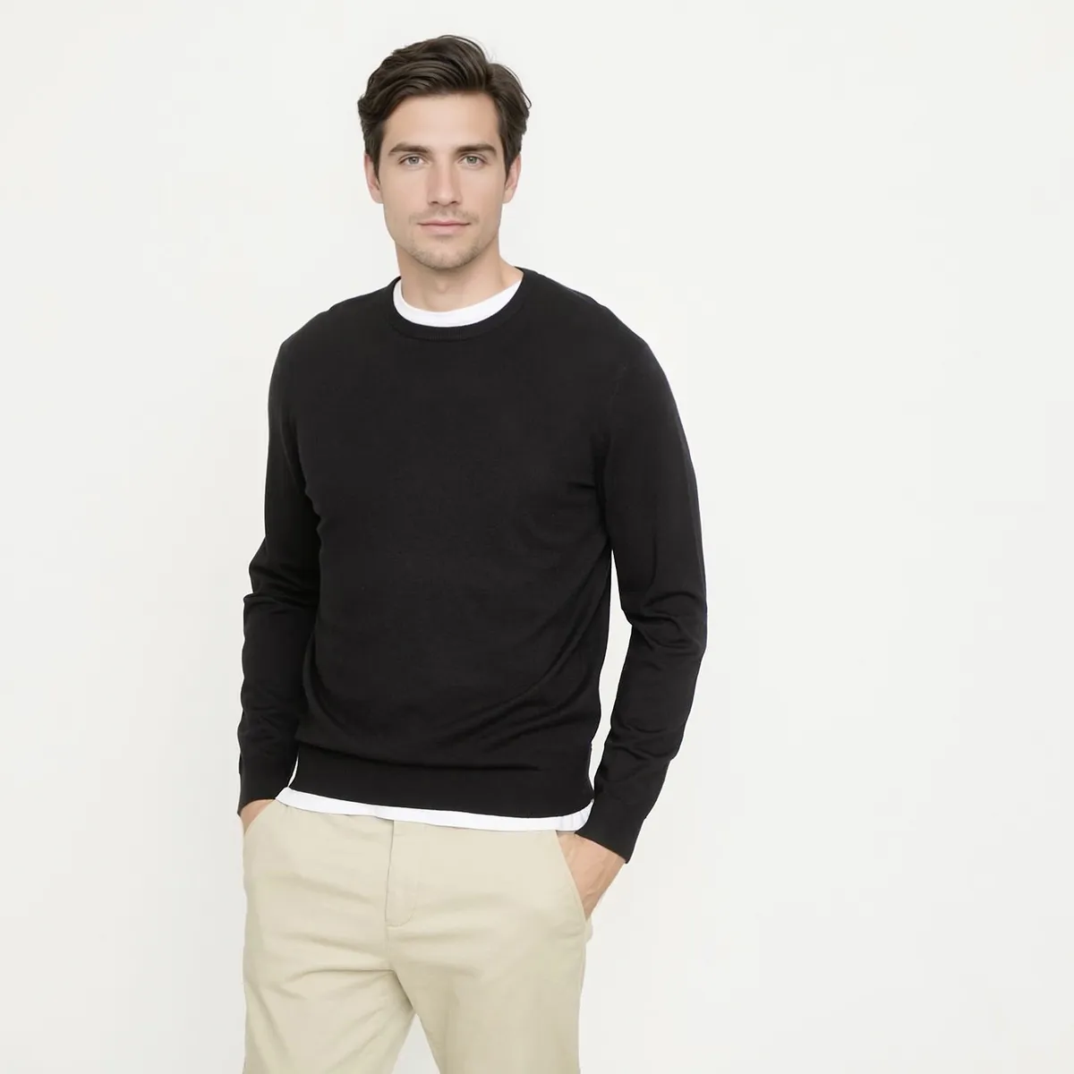 NEWPORT - Sweater Newport Hombre Regular Fit Cuello Redondo