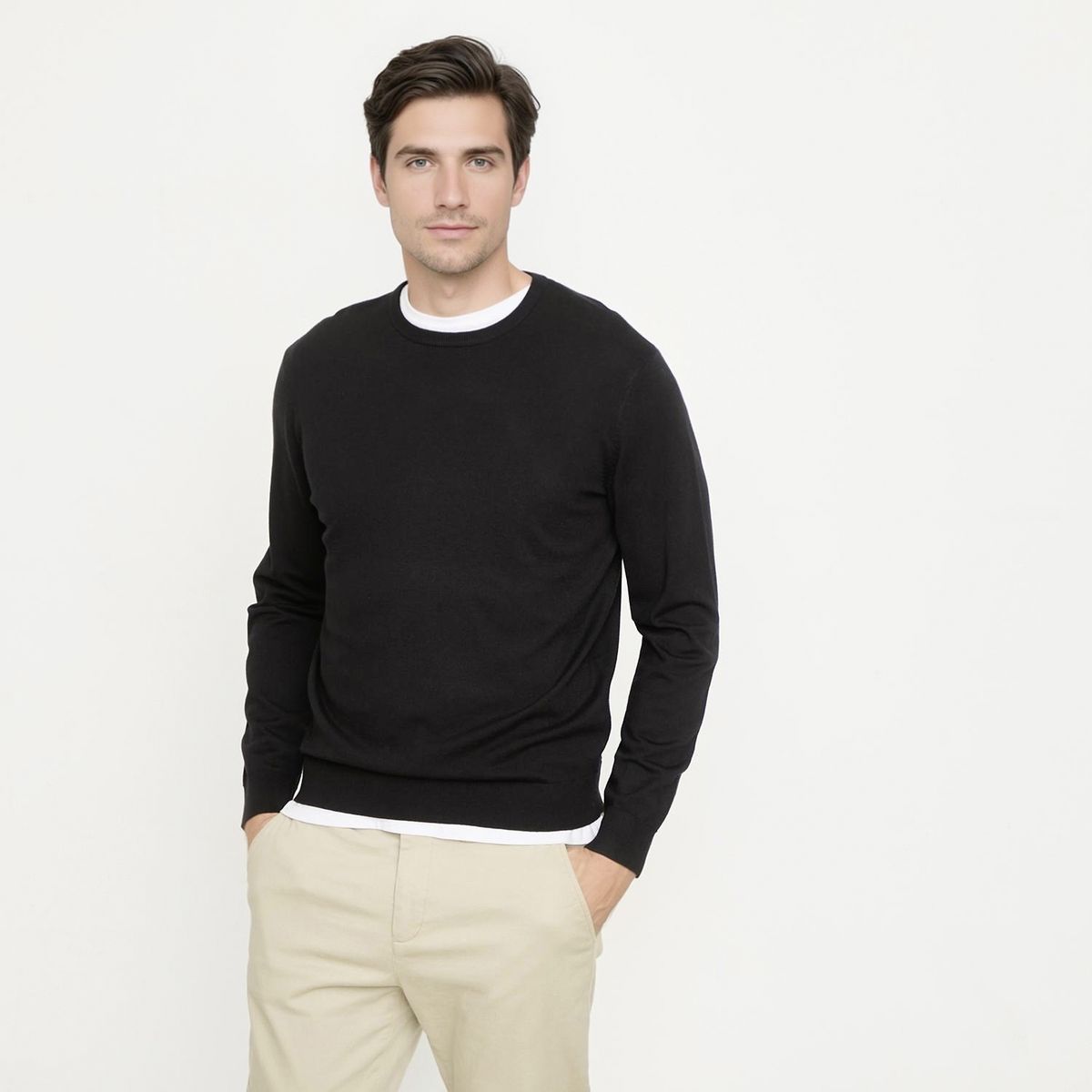 NEWPORT - Sweater Newport Hombre Regular Fit Cuello Redondo