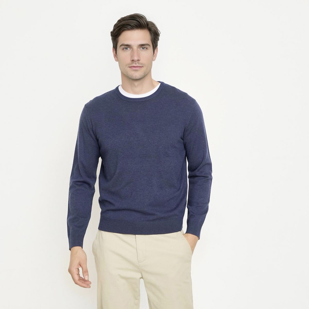 NEWPORT - Sweater Newport Hombre Regular Fit Cuello Redondo