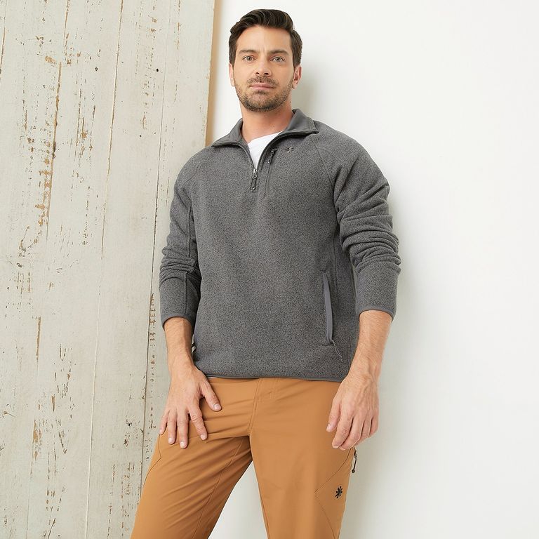 MOUNTAIN GEAR Polar Deportivo Hombre Manga Larga Con Cremallera