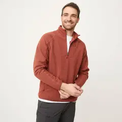 MOUNTAIN GEAR - Polar Deportivo Hombre Manga Larga Con Cremallera
