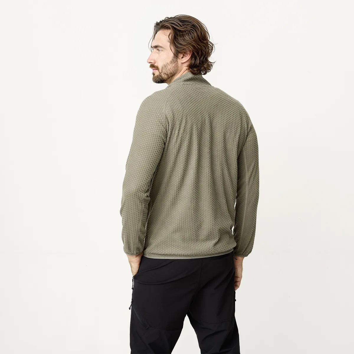 MOUNTAIN GEAR - Polar Deportivo Hombre Mountain Gear Cierre Metálico