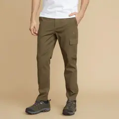 MOUNTAIN GEAR - Pantalón de Buzo Deportivo Algodón Hombre Straight Fit