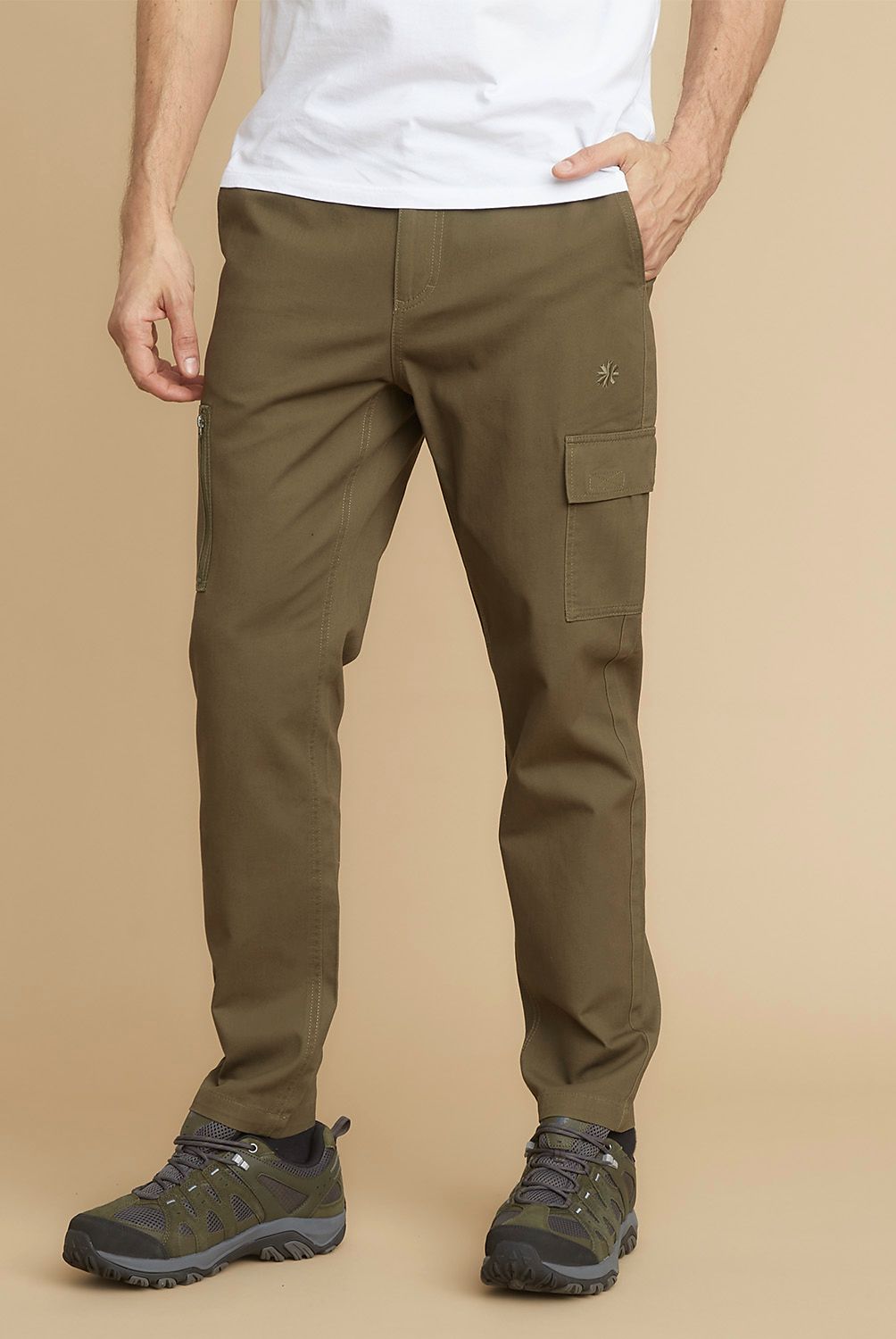 MOUNTAIN GEAR - Pantalón de Buzo Deportivo Algodón Hombre Mountain Gear Straight Fit