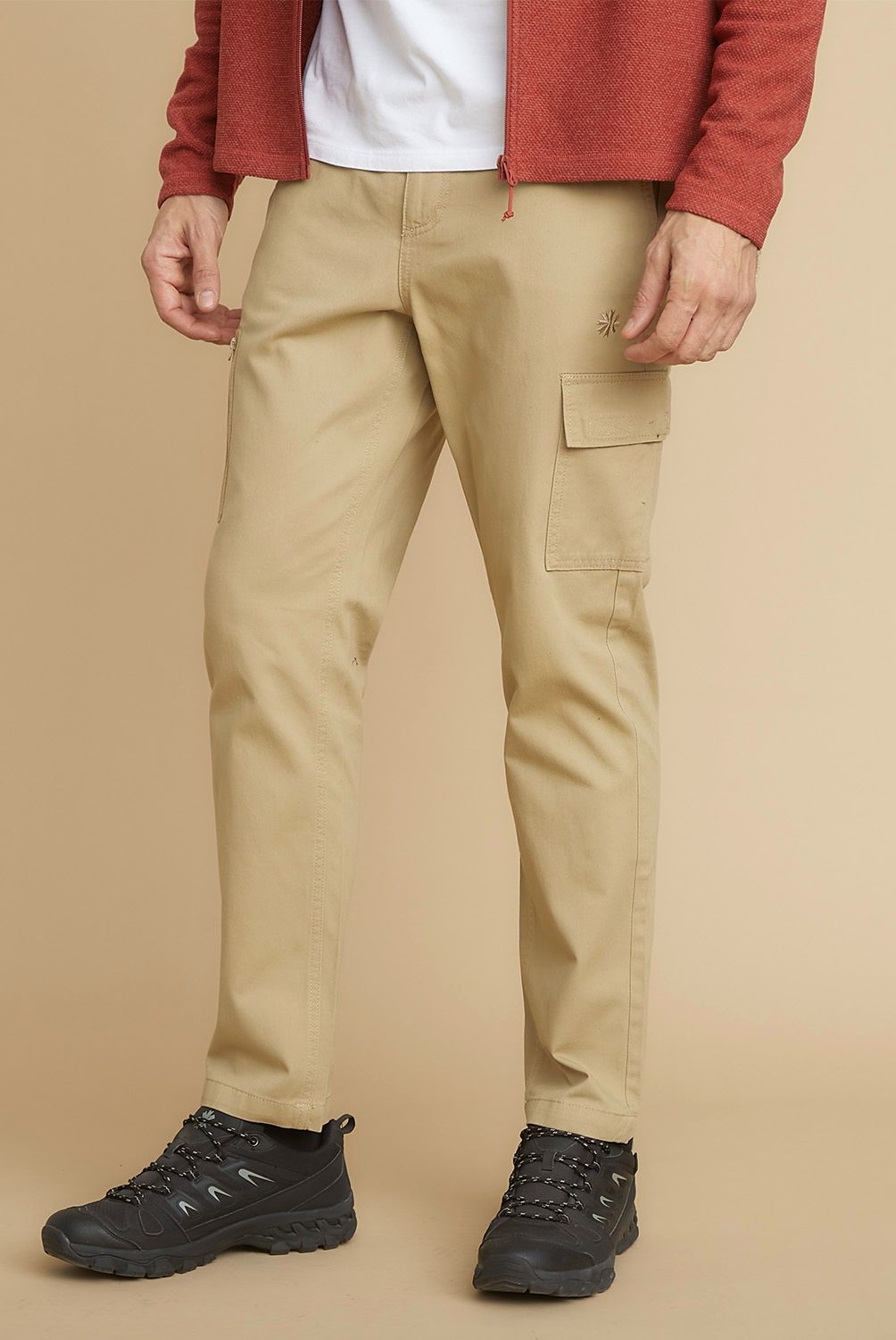 MOUNTAIN GEAR - Pantalón de Buzo Deportivo Algodón Hombre Mountain Gear Straight Fit