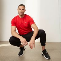 Polera Manga Corta Deportiva Hombre