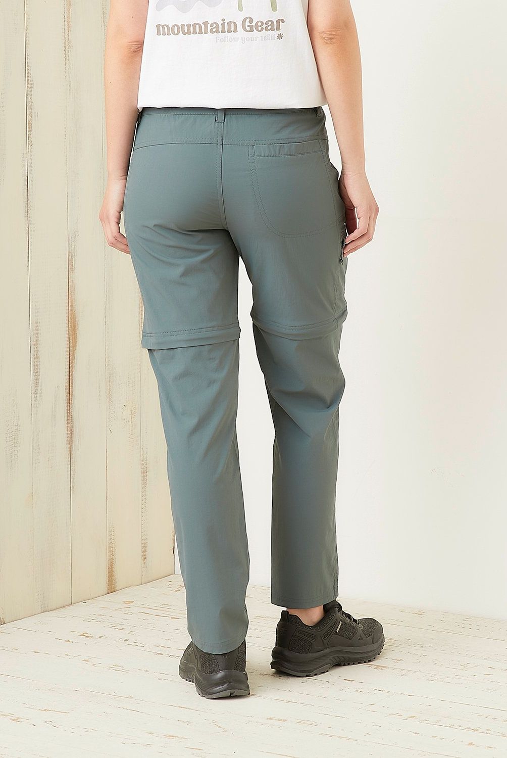 MOUNTAIN GEAR - Pantalón Outdoor Desmontable Mujer Mountain Gear