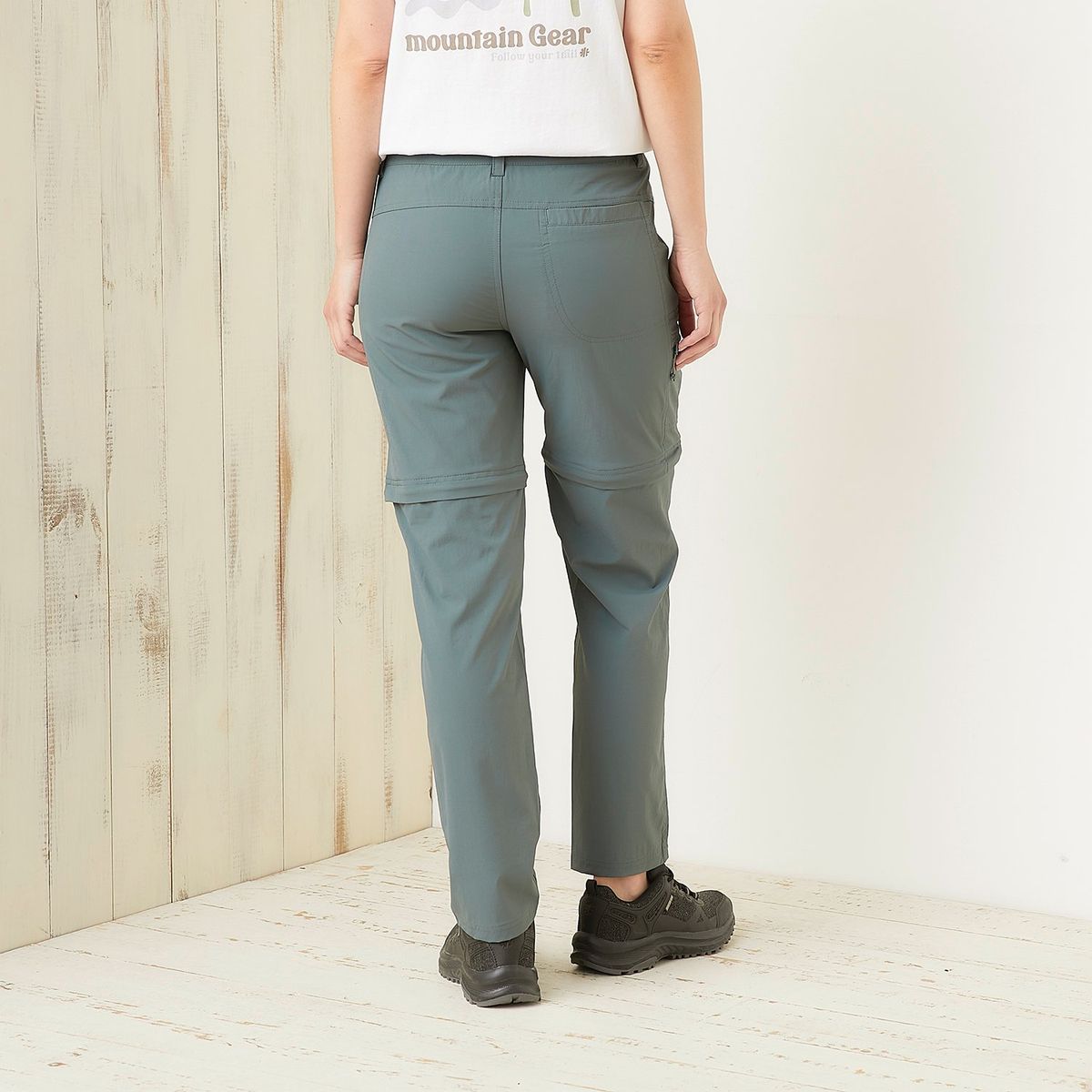 MOUNTAIN GEAR - Pantalón Outdoor Desmontable Mujer Mountain Gear