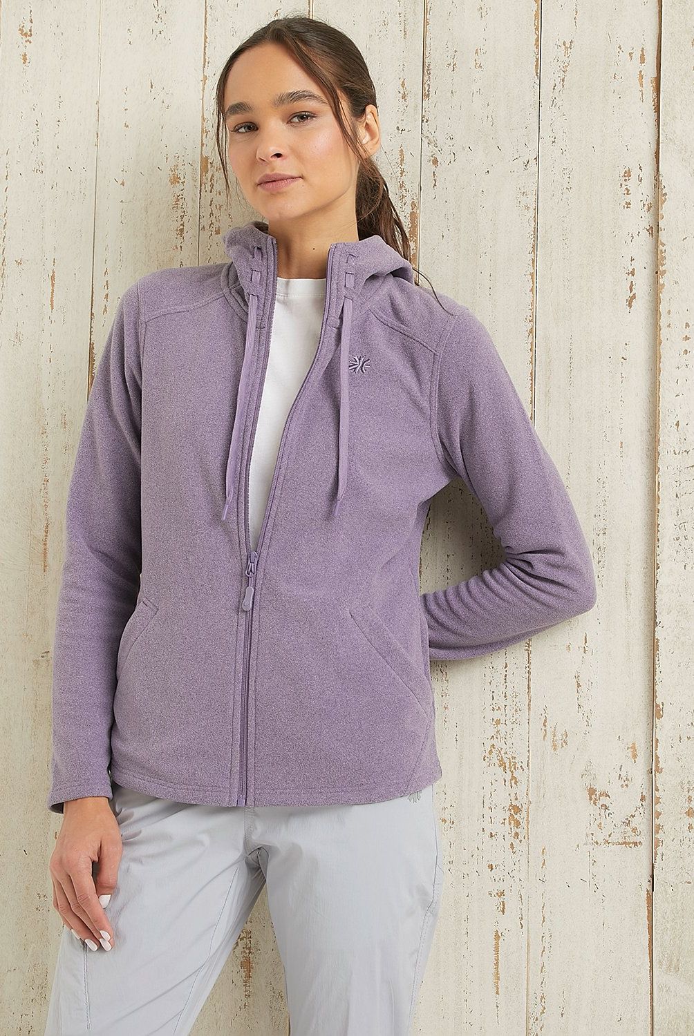 MOUNTAIN GEAR - Polar Deportivo Mountain Gear Mujer Con Capucha Y Cierre