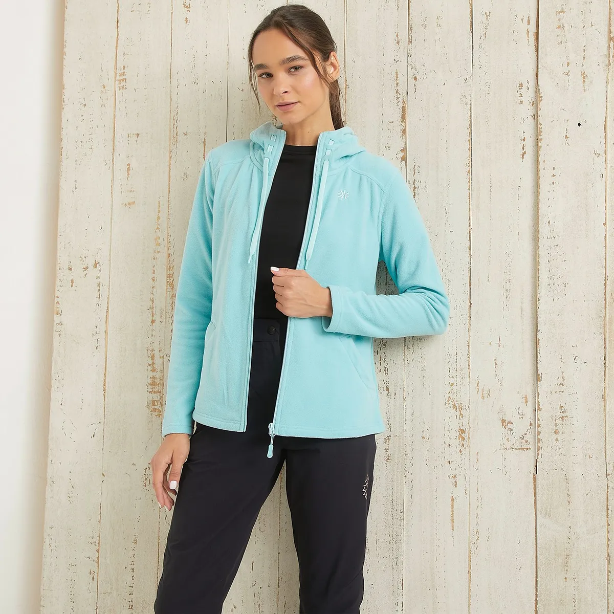 MOUNTAIN GEAR - Polar Deportivo Mountain Gear Mujer Con Capucha Y Cierre