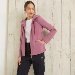 MOUNTAIN GEAR - Polar Deportivo Mujer Con Capucha Y Cierre