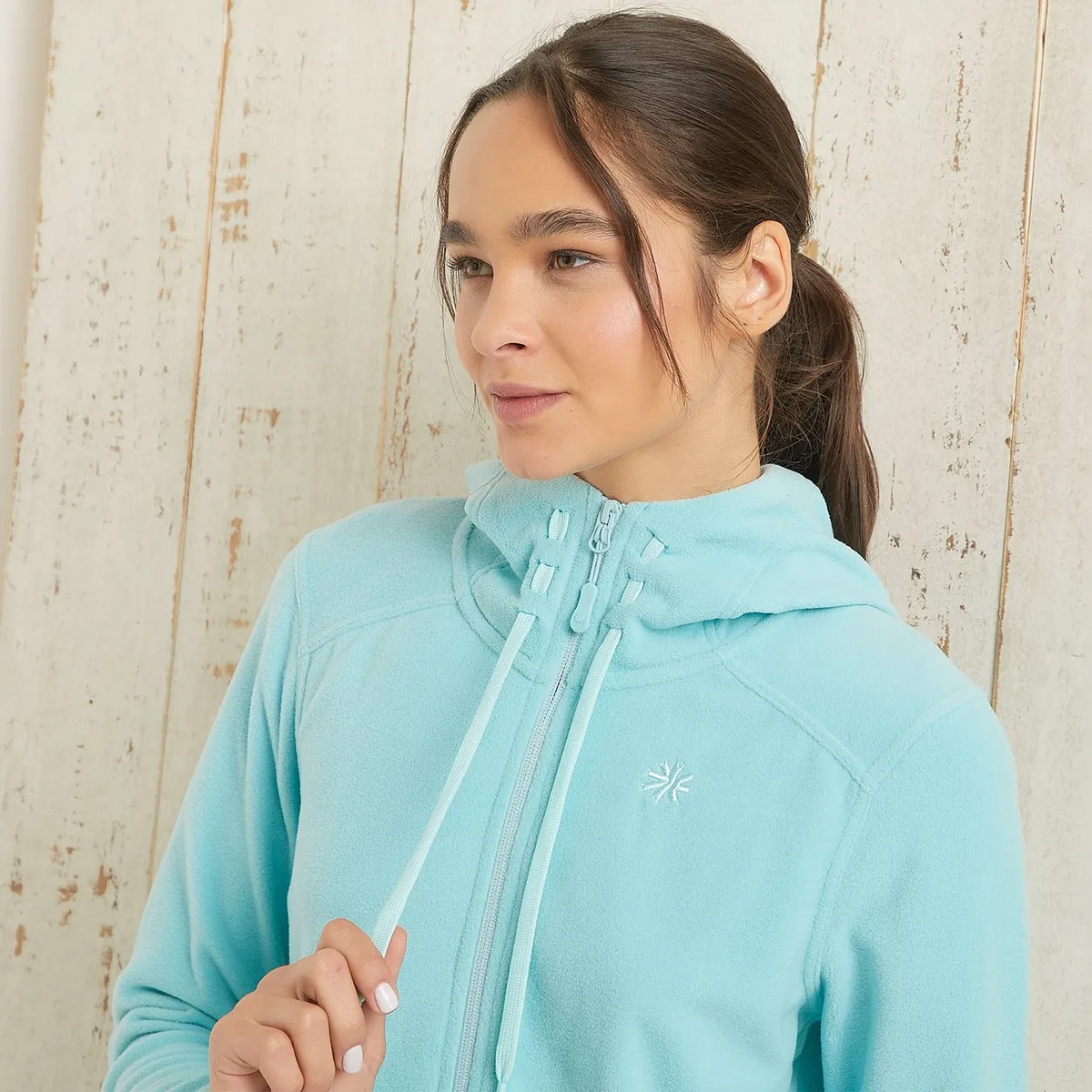 MOUNTAIN GEAR - Polar Deportivo Mountain Gear Mujer Con Capucha Y Cierre