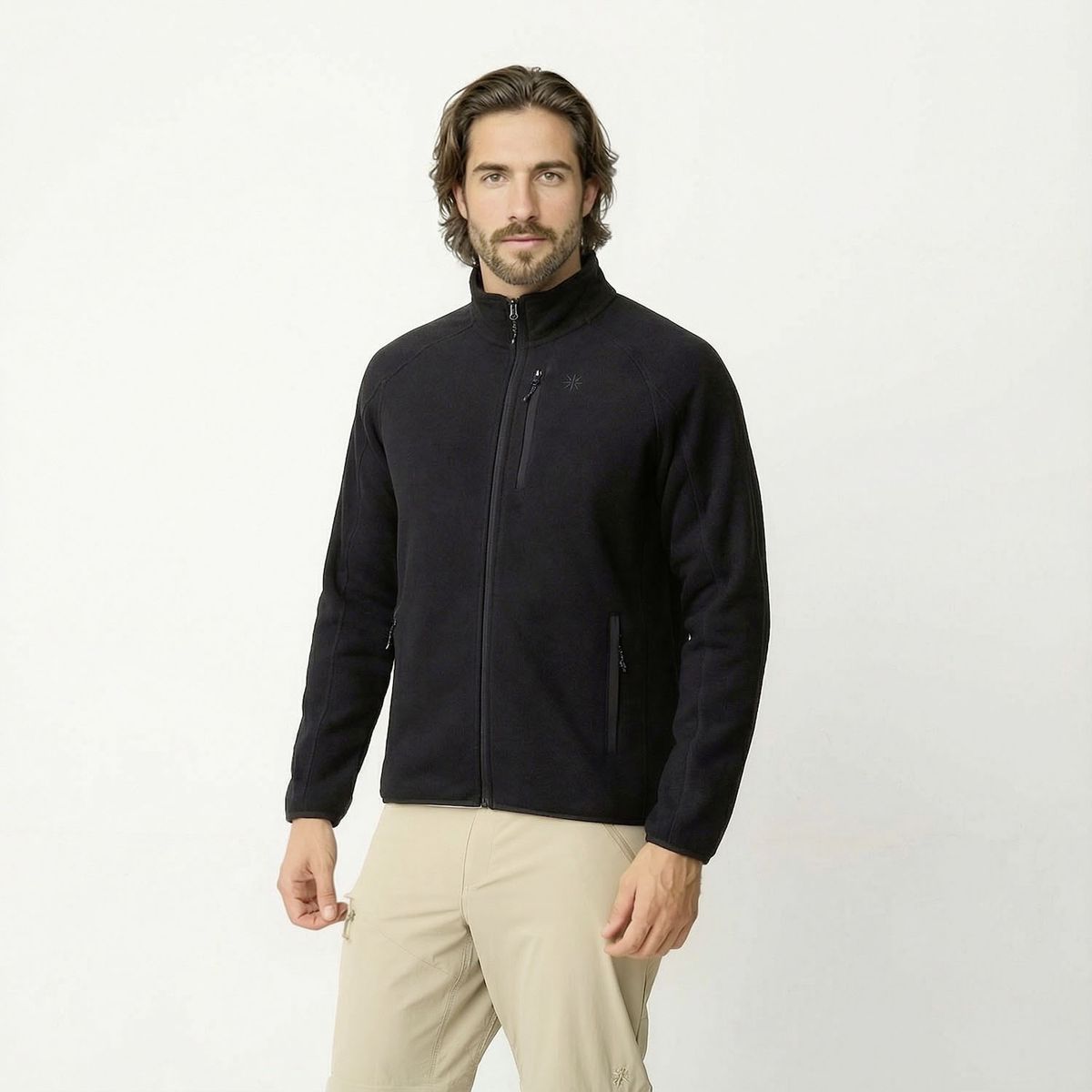 MOUNTAIN GEAR - Polar Deportivo Hombre Mountain Gear Manga Larga