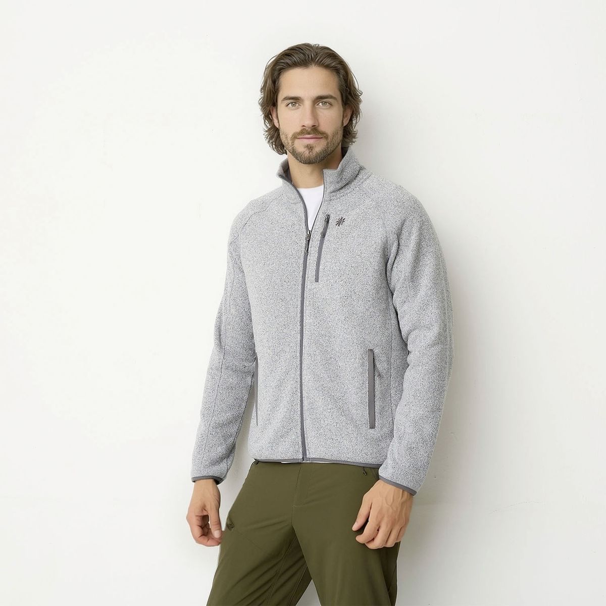 MOUNTAIN GEAR - Polar Deportivo Hombre Mountain Gear Manga Larga