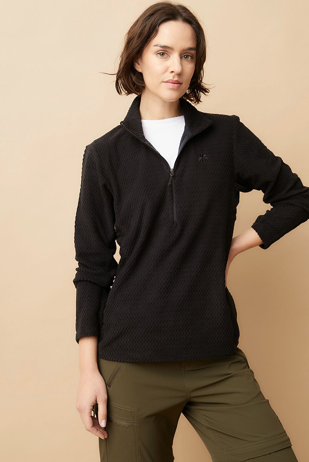 MOUNTAIN GEAR - Polar Deportivo Mountain Gear Manga Larga Mujer Con Cremallera