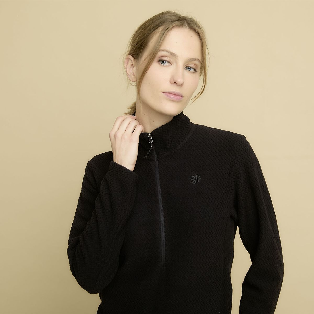 MOUNTAIN GEAR - Polar Deportivo Mountain Gear Manga Larga Mujer Con Cremallera