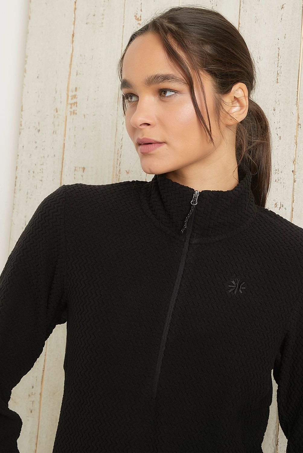 MOUNTAIN GEAR - Polar Deportivo Mountain Gear Manga Larga Mujer Con Cremallera