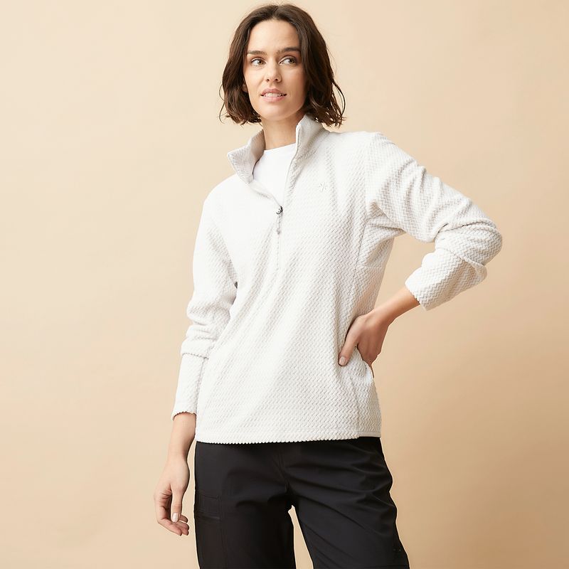 MOUNTAIN GEAR - Polar Deportivo Mountain Gear Manga Larga Mujer Con Cremallera