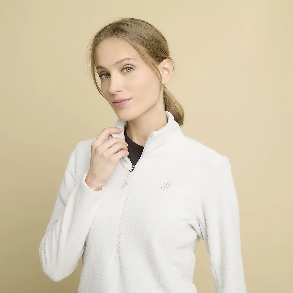 MOUNTAIN GEAR - Polar Deportivo Mountain Gear Manga Larga Mujer Con Cremallera