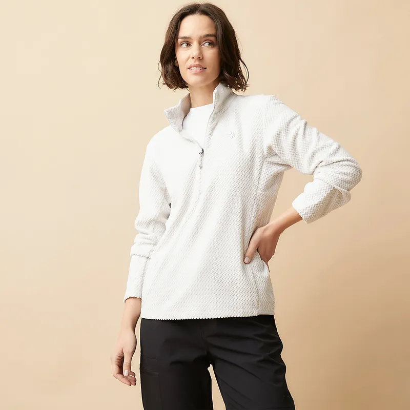 MOUNTAIN GEAR - Polar Deportivo Mountain Gear Manga Larga Mujer Con Cremallera