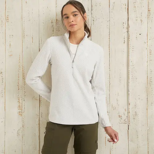 MOUNTAIN GEAR - Polar Deportivo Manga Larga Mujer Con Cremallera