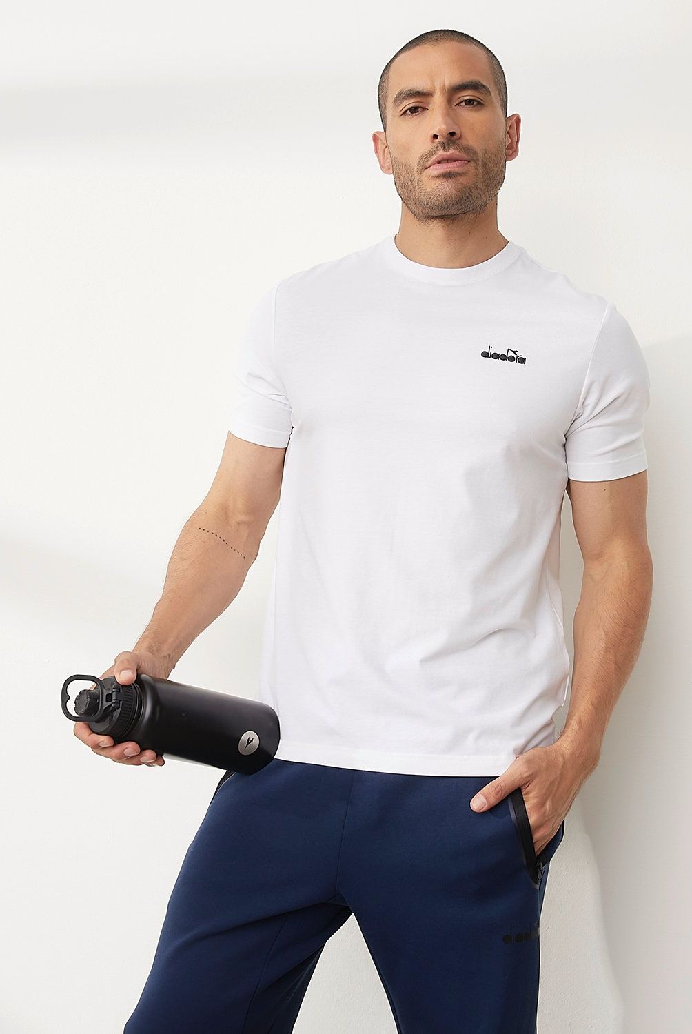 DIADORA - Polera Manga Corta Deportiva Hombre Diadora