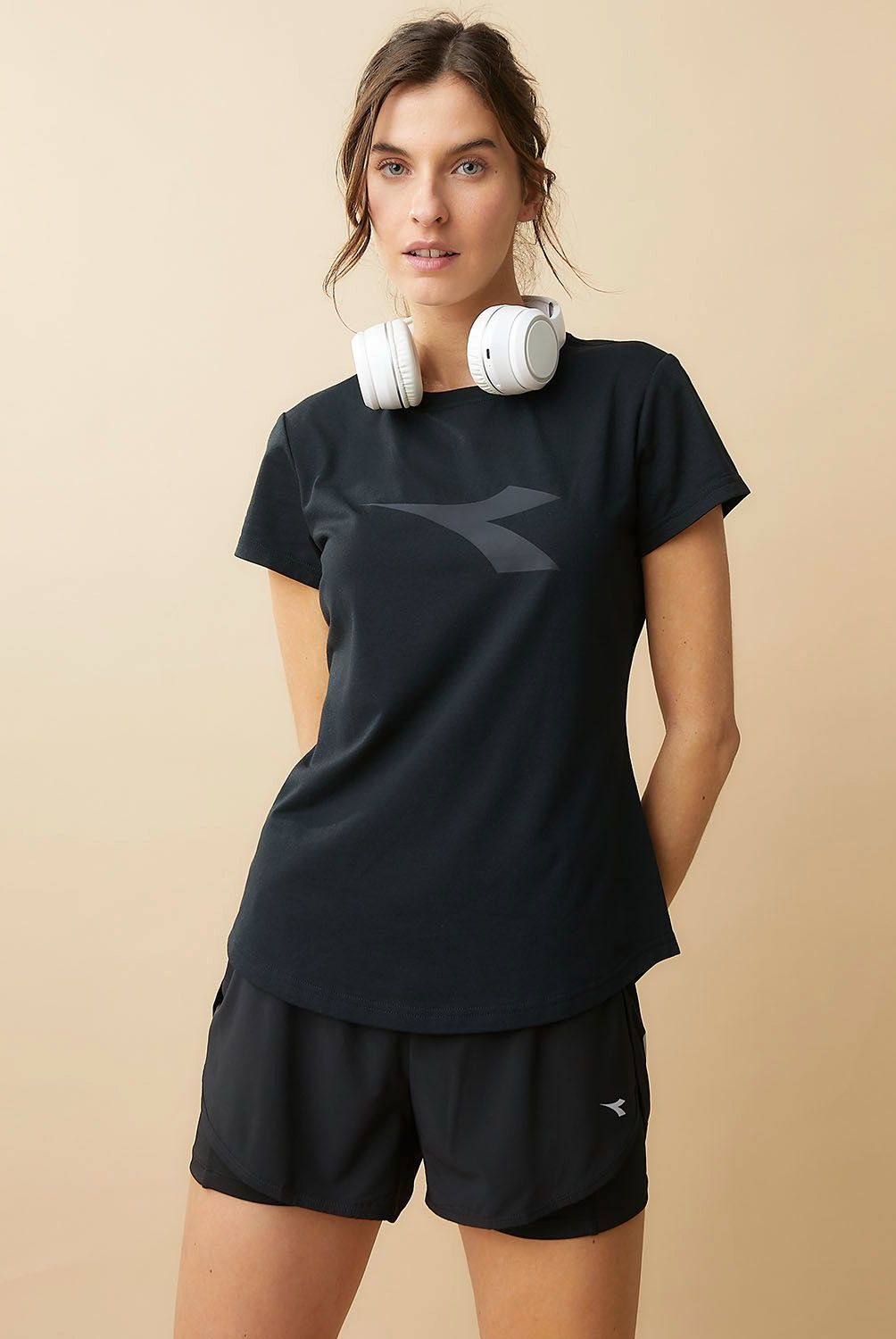 DIADORA - Polera Manga Corta Deportiva Mujer Diadora