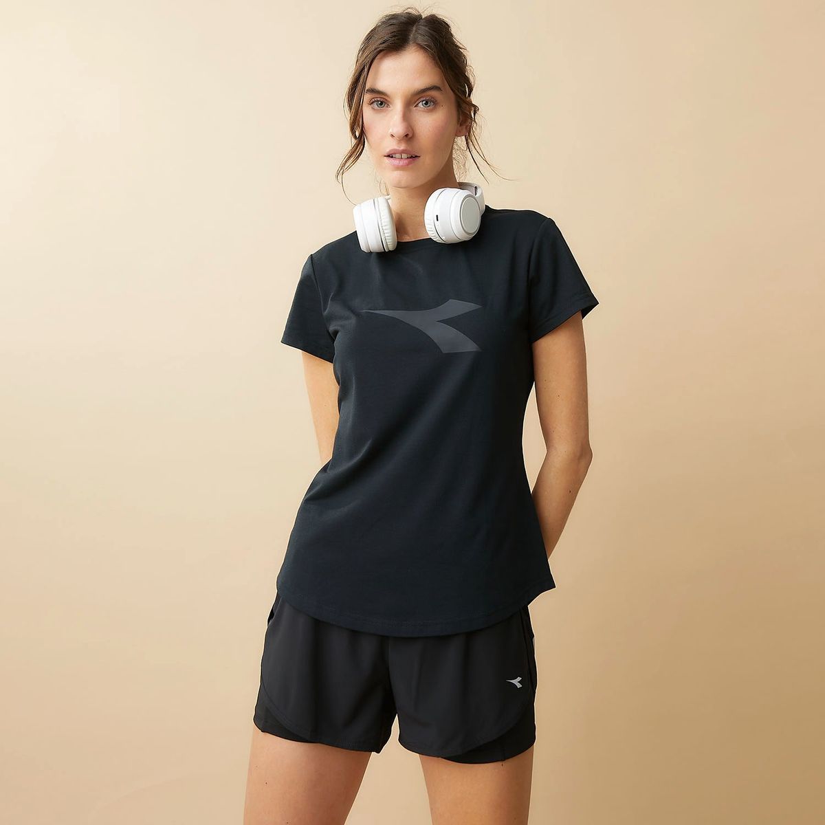 DIADORA - Polera Manga Corta Deportiva Mujer Diadora
