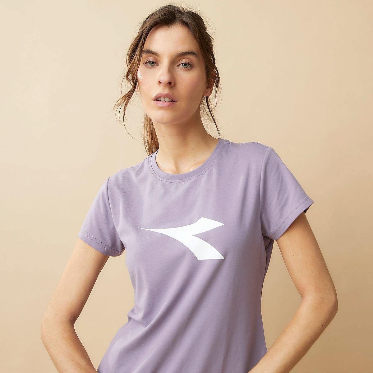 DIADORA - Polera Manga Corta Deportiva Mujer Diadora