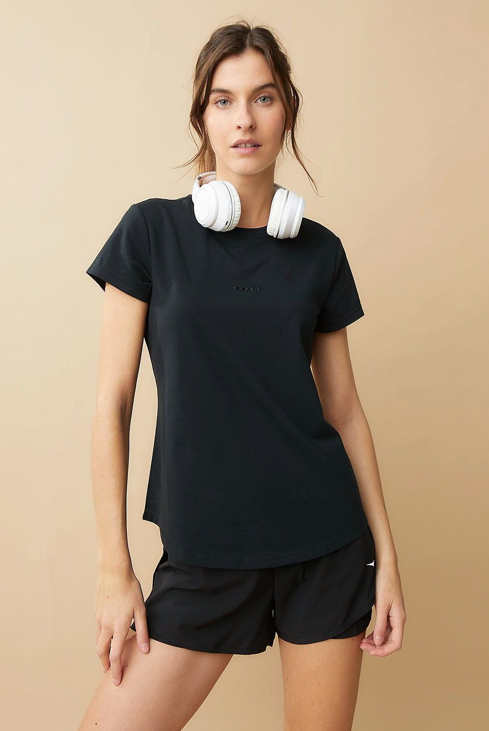 DIADORA - Polera Manga Corta Deportiva Mujer Diadora