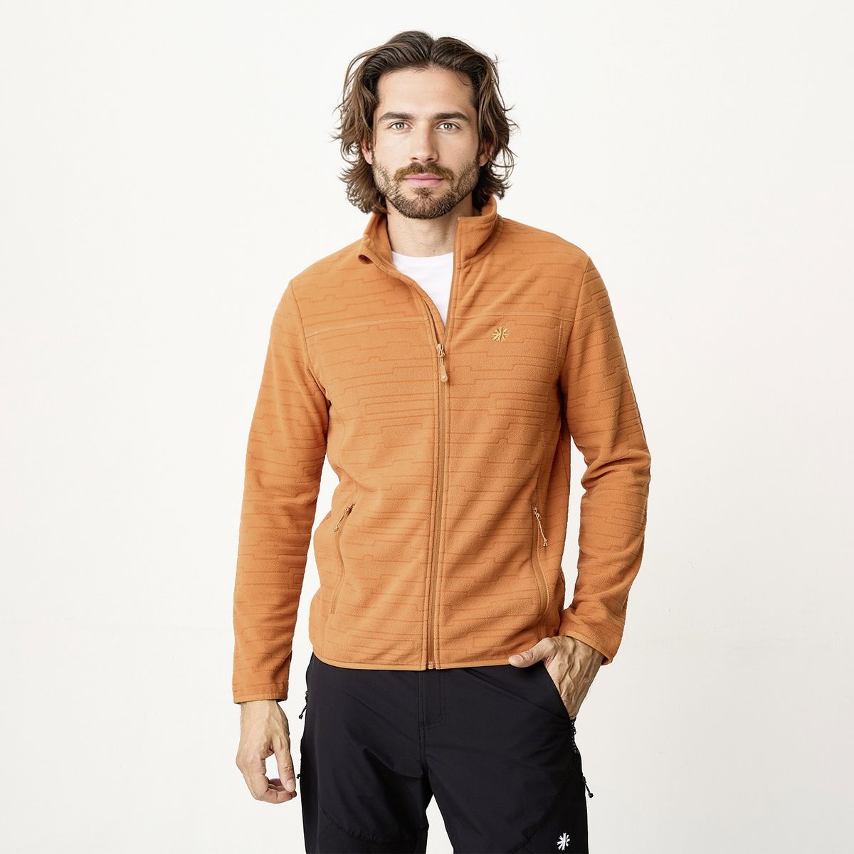 MOUNTAIN GEAR - Polar Deportivo Hombre Mountain Gear Manga Larga