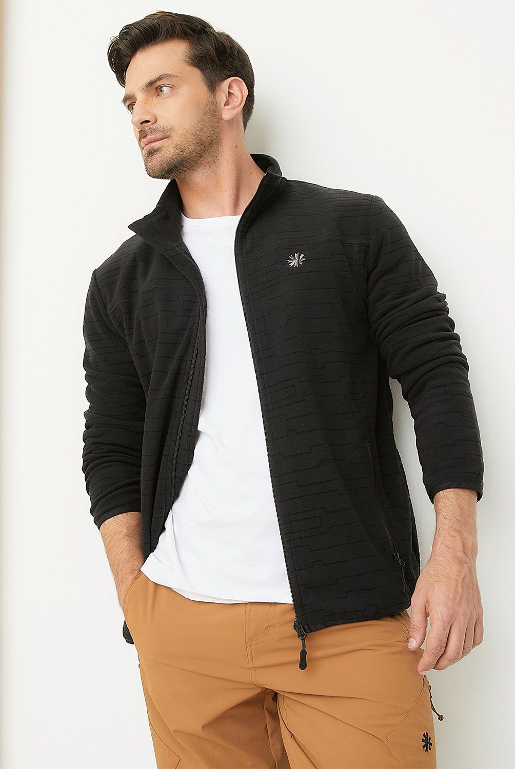 MOUNTAIN GEAR - Polar Deportivo Hombre Mountain Gear Manga Larga