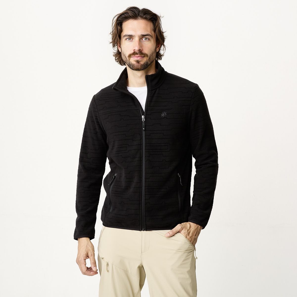 MOUNTAIN GEAR - Polar Deportivo Hombre Mountain Gear Manga Larga