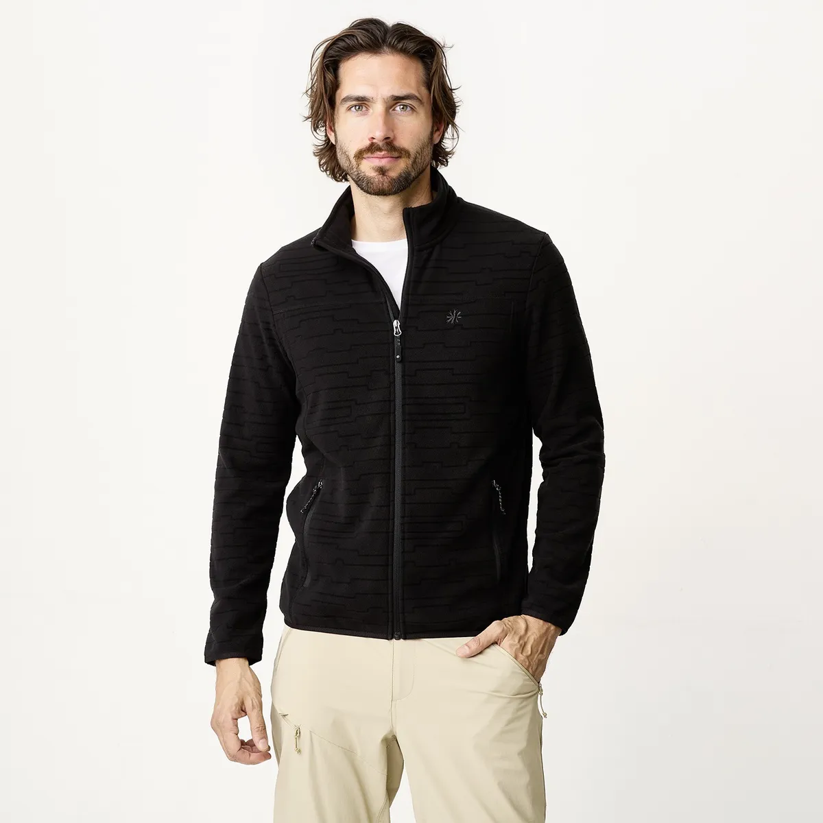 MOUNTAIN GEAR - Polar Deportivo Hombre Mountain Gear Manga Larga