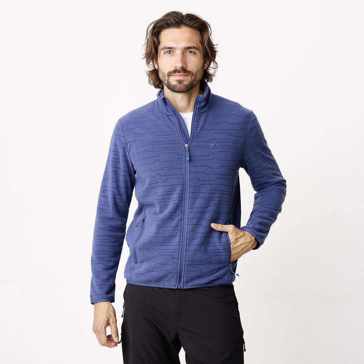 MOUNTAIN GEAR - Polar Deportivo Hombre Mountain Gear Manga Larga