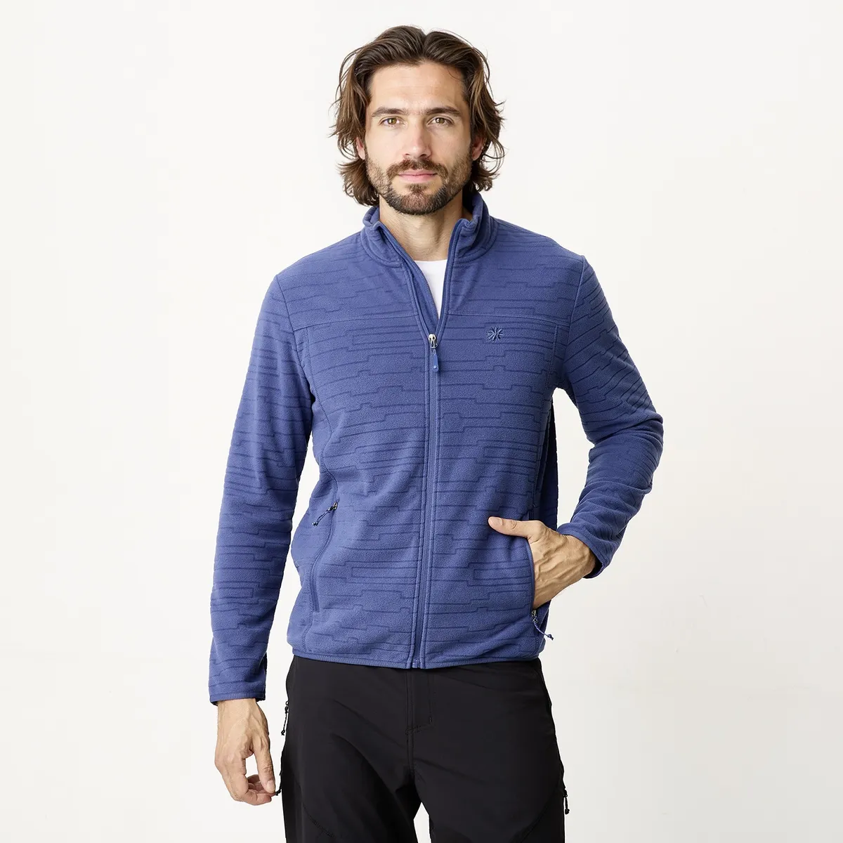 MOUNTAIN GEAR - Polar Deportivo Hombre Mountain Gear Manga Larga