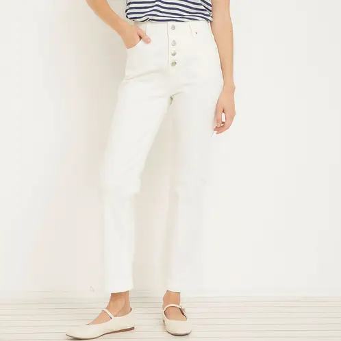 ELLE - Jeans Flare Tiro Medio Mujer