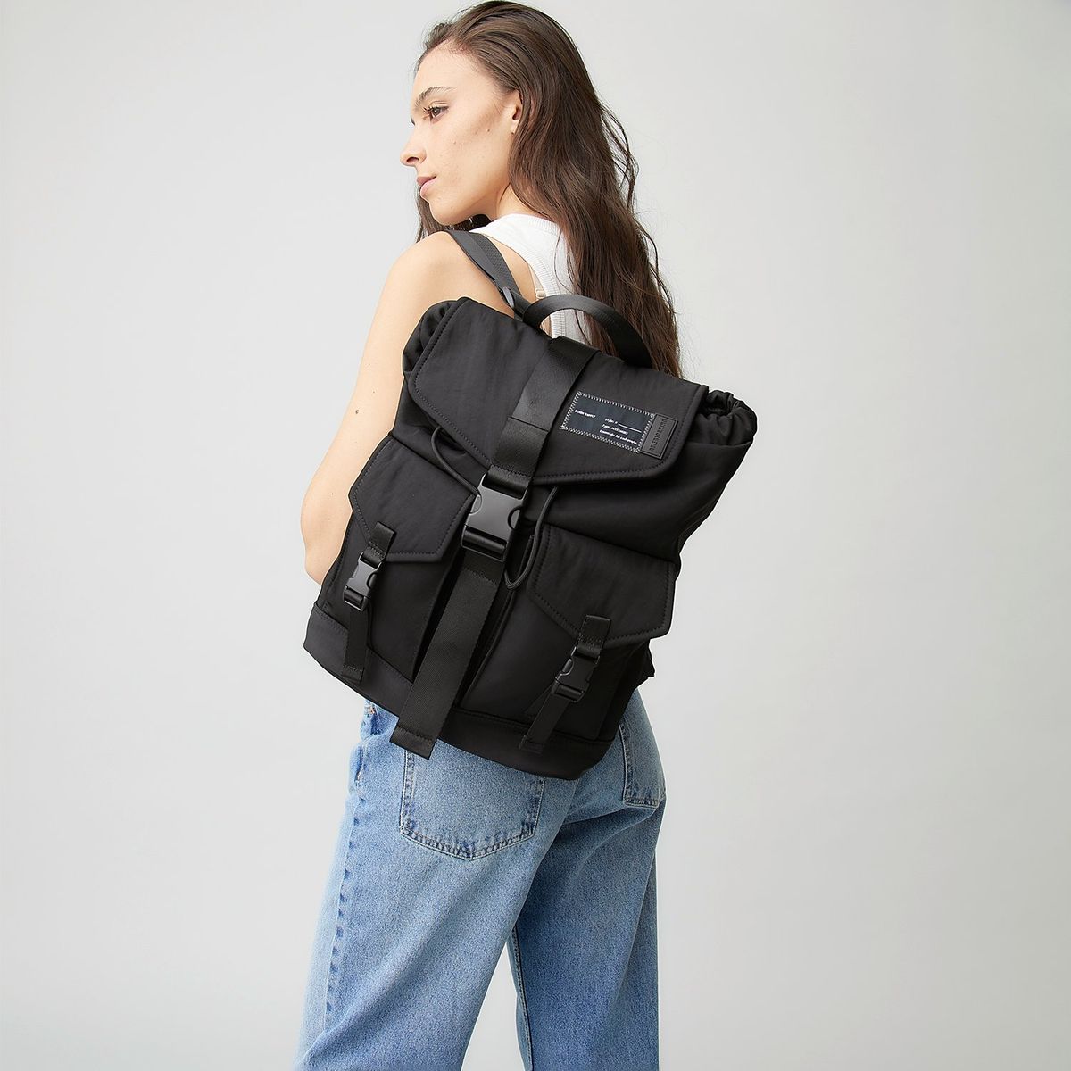 AMERICANINO - Mochila Americanino Casual Mujer Beige