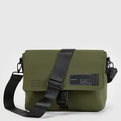 AMERICANINO - Bandolera Negra Poliéster Diseño Liso Mujer
